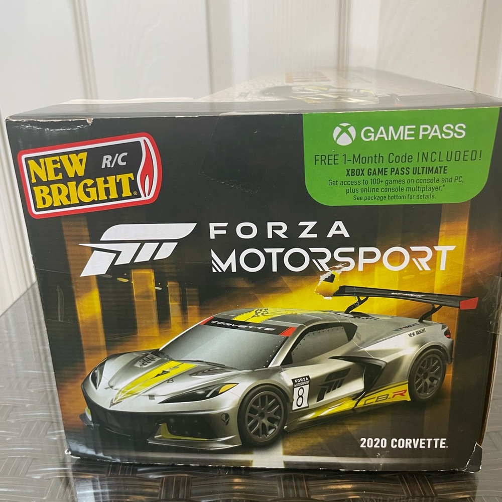 2020 Corvette RadioControl Car C8-RC USB Forza Motorsport Racing Collectible - Picture 5 of 16